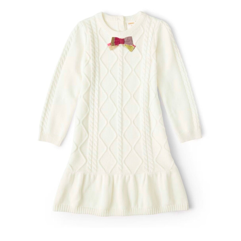Girls Cable Knit Sweater Dress - Pony Club - NWT.
Size 4T
